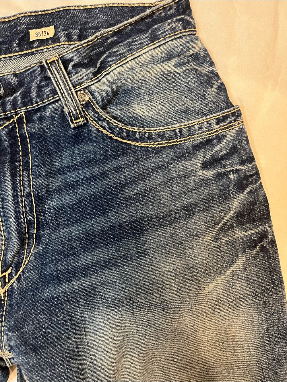 Ariat Men’s Relaxed Boot Cut M4 Jeans 35x34 - Picture 4 of 7